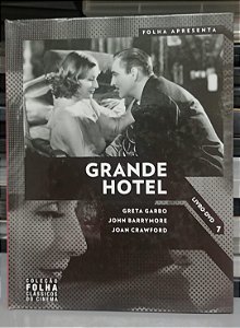 Dvd Grande Hotel - Coleção Folha Clássicos do Cinema Editora Edmund Goulding [usado]