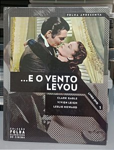 Dvd e o Vento Levou - Coleção Folha Clássicos do Cinema 1 Editora Victor Fleming [usado]