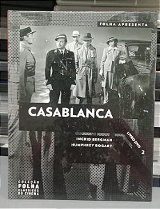 Dvd Casablanca - Coleção Folha Clássicos do Cinema 2 Editora Michael Curtiz [usado]