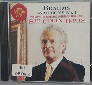 Cd Brahms Symphony 4 Interprete Colin Davis (1994) [usado]