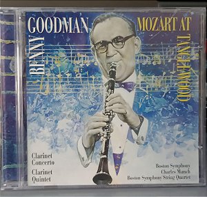 Cd Mozart At Tanglewood Interprete Benny Goodman, Vários Artistas [usado]