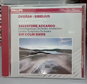 Cd Dvorak / Sibelius - Violin Concertos Interprete Vários (1980) [usado]