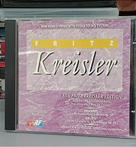 Cd Fritz Kreisler Interprete Fritz Kreisler (1996) [usado]