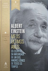 Livro Meus Últimos Anos Autor Einstein, Albert (2017) [seminovo]