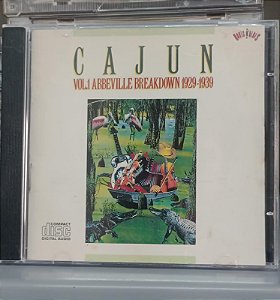 Cd Cajun Vol.1 Abbeville Brekdown 1929 - 1939 Interprete Vários (1990) [usado]