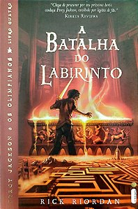 Livro a Batalha do Labirinto - Percy Jackson e os Olimpianos Livro Quatro Autor Riordan, Rick (2010) [seminovo]