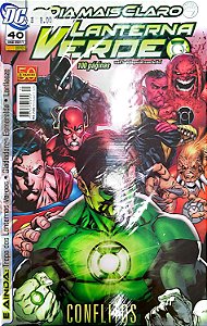 Gibi Lanterna Verde #40 Autor (2011) [seminovo]