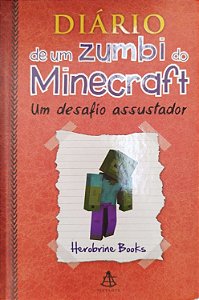 Livro um Desafio Assustador - Diário de um Zumbi do Mincraft Autor Books, Herobrine (2015) [seminovo]