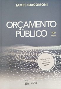 Livro Orçamento Público Autor Giacomoni, James (2023) [seminovo]