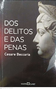 Livro dos Delitos e das Penas Autor Beccaria, Cesare (2014) [seminovo]