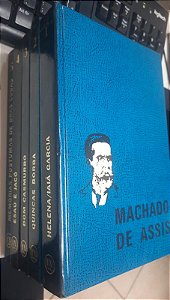 Livro 5 Volumes - Machado de Assis - 1- Helena/ Iaiá 2- Quincas Borba3- Dom Casmurro4- Esaú e Jacó Autor Assis, Machado de (1981) [usado]