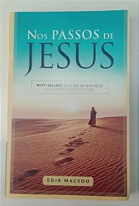 Livro nos Passos de Jesus Autor Macedo, Edir (2020) [seminovo]
