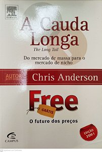 Livro a Cauda Longa/free (edição 2 em 1) Autor Anderson, Chris (2015) [seminovo]