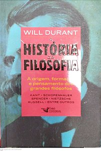 Livro a História da Filosofia 2 Autor Durant, Will (2021) [seminovo]