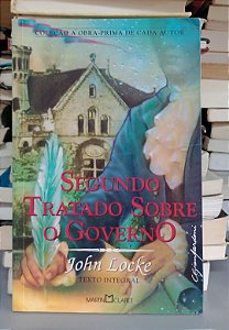 Livro Segundo Tratado sobre o Governo Autor Locke, John (2006) [seminovo]