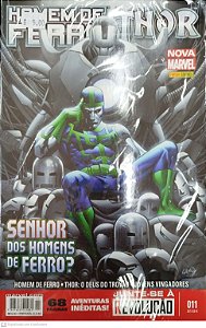 Gibi Homem de Ferro e Thor #11 - Nova Marvel Autor (2014) [seminovo]