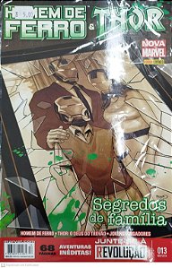 Gibi Homem de Ferro e Thor #13 - Nova Marvel Autor (2014) [seminovo]