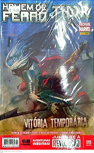 Gibi Homem de Ferro e Thor #15 - Nova Marvel Autor (2015) [seminovo]