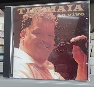 Cd Tim Maia ao Vivo Interprete Tim Maia (1997) [usado]