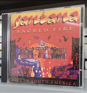 Cd Sacred Fire Interprete Santana (1993) [usado]