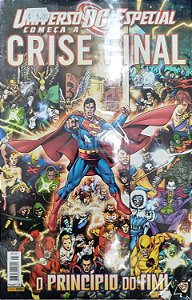 Gibi Universo Dc Especia: Começa a Crise Final Autor (2009) [seminovo]