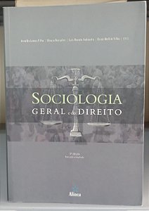 Livro Sociologia Geral e do Direito Autor Vários (2012) [seminovo]