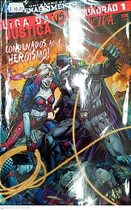 Gibi Liga da Justiça Vs. Esquadrão Suicida #1 Autor (2017) [seminovo]