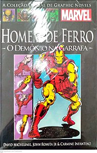 Gibi Homem de Ferro: o Demônio na Garrafa - a Coleção Oficial de Graphic Novels Marvel #1 Autor (2014) [seminovo]