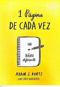 Livro 1 Página de Cada Vez Autor Kurtz, Adam J. (2022) [seminovo]