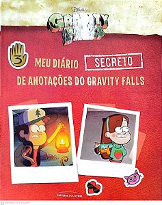 Livro Meu Diário Secreto de Anotações do Gravity Falls Autor Desconhecido (2019) [seminovo]