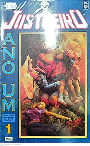 Gibi Justiceiro: Ano um - Mini-série Completa em 2 Edições Autor (1996) [usado]