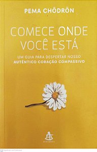Livro Comece onde Você Está Autor Chödrön, Pema (2020) [seminovo]