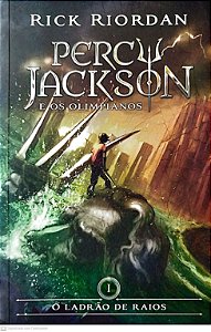 Livro o Ladrão de Raios - Percy Jackson e os Olimpianos Livro I Autor Riordan, Rick (2014) [seminovo]