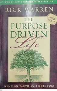 Livro The Purpose Driven Life Autor Warren, Rick (2002) [seminovo]