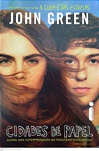 Livro Cidades de Papel (capa do Filme) Autor Green, John (2015) [usado]