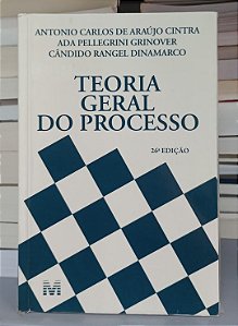 Livro Teoria Geral do Processo - 26° Edição Autor Vários (2010) [usado]