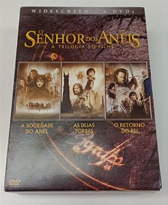 Dvd o Senhor dos Anéis - a Trilogia, 6 Discos Editora Peter Jackson [seminovo]