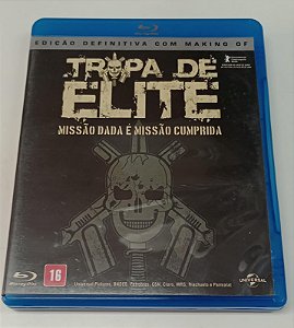 Dvd Tropa de Elite 1 - Edição Definitiva [blu-ray] Editora José Padilha [seminovo]