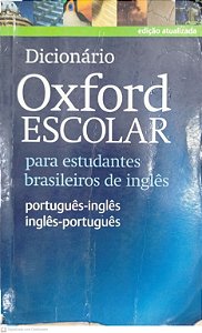 Livro Dicionário Escolar Oxford para Estudantes Brasileiros de Inglês Autor Vários (2013) [usado]