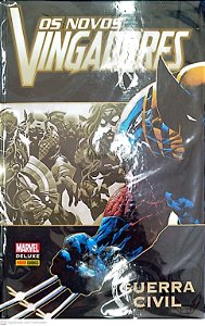 Gibi os Novos Vingadores: Guerra Civil - Marvel Deluxe Autor (2012) [seminovo]