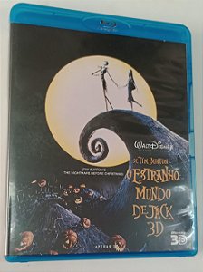 Dvd o Estranho Mundo de Jack [blu-ray / 3d] Editora Henry Selick [seminovo]