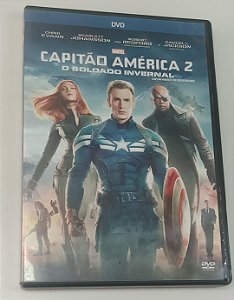 Dvd Capitão América 2: o Soldado Invernal Editora Irmãos Russo [seminovo]