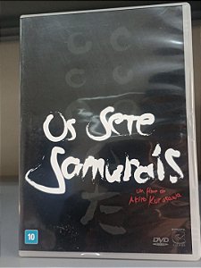 Dvd os Sete Samurais Editora Akira Kurosawa [seminovo]