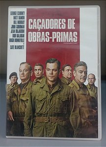Dvd Caçadores de Obras-primas Editora George Clooney [seminovo]