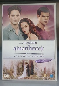 Dvd Crepúsculo - Amanhecer Parte 1 (versão Estendida) Editora Bill Condon [seminovo]