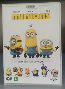 Dvd Minions Editora Pierre Coffin/kyle Balda [seminovo]