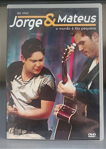 Dvd Jorge e Mateus - ao Vivo: o Mundo é Tão Pequeno Editora Pinocchio/anselmo Troncoso [usado]