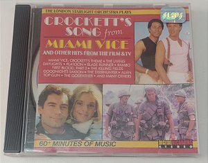 Cd The London Starlight Orchestra Plays Crockett''s Song From Miami Vice And Other Hits From The Film & Tv Interprete The London Starlight Orchestra (1988) [usado]