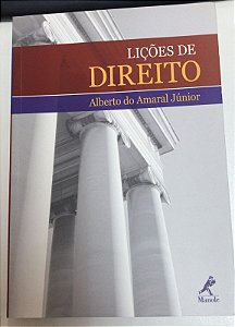 Livro Lições de Direito Autor Júnior , Alberto do Amaral (2011) [usado]