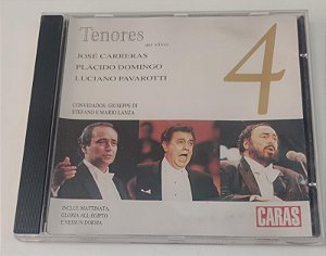 Cd Tenores ao Vivo 4 - José Carreras, Plácido Domingo e Luciano Pavarotti Interprete Vários [usado]